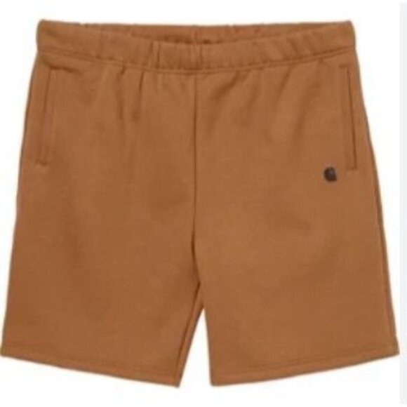 Carhartt Men's Size 2XL Relaxed Fit Cotton Blend Casual Shorts Carhartt Brown - Picture 1 of 13